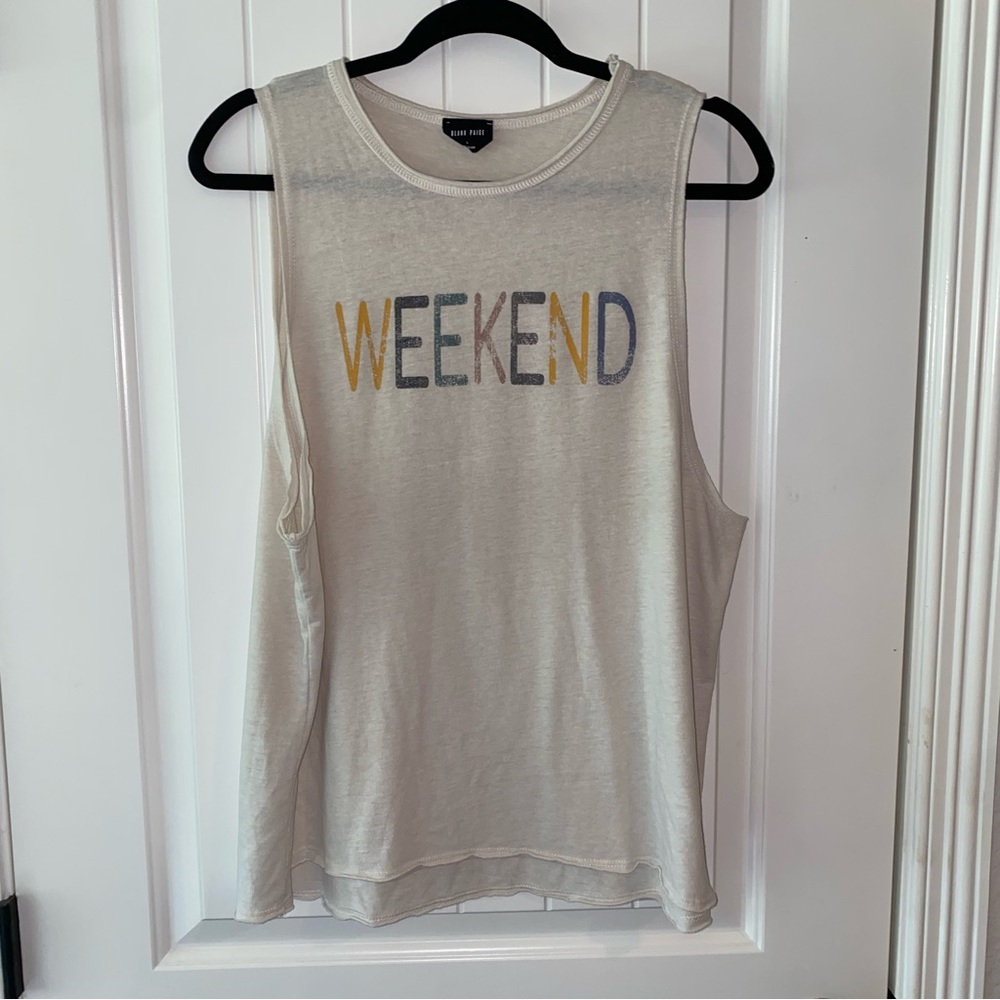 Blank Paige women’s “WEEKEND” Tank top